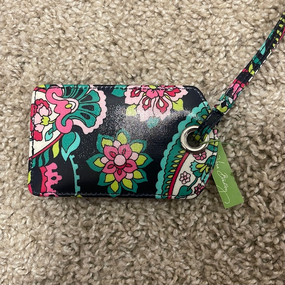 COPY - COPY - Vera Bradley Petal Paisley luggage tag